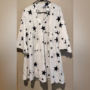 Small very very oversized NWOT perfect for a swimsuit cover up